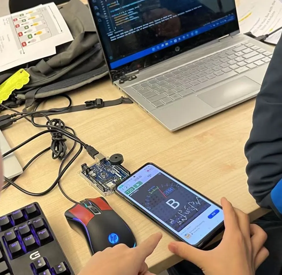 Music with a buzzer