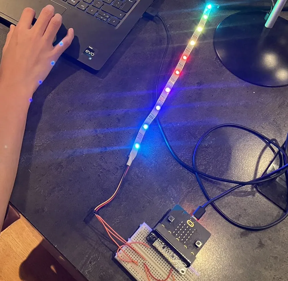 Lightsaber prototype