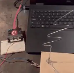 The wire game in action